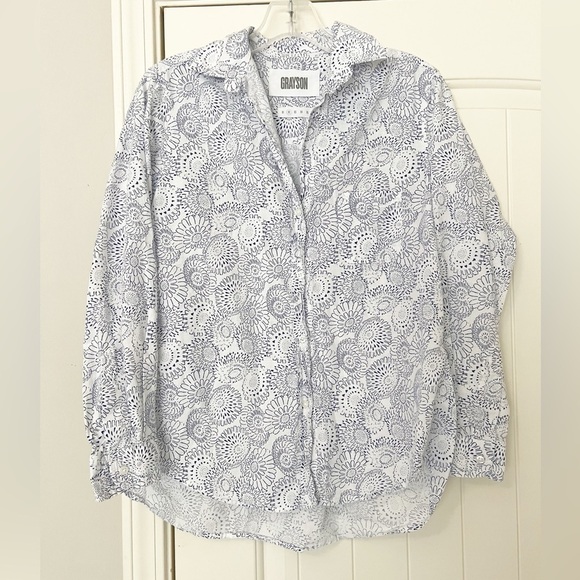 Grayson The Hero Buttondown Shirt Floral - Picture 1 of 7
